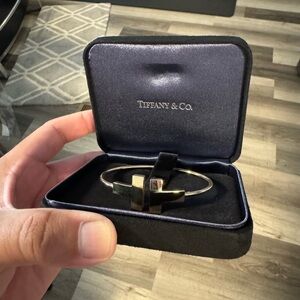 Tiffany & Co. Gold T Wire Bracelet